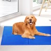 2x pet cooling bed gel mat dog cat non toxic cool pad puppy cold summer 50x40 cm