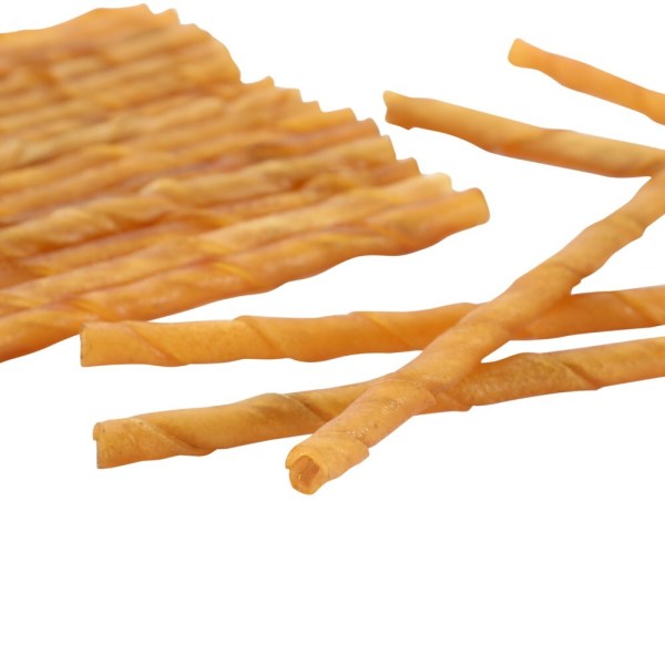 6 x bags natural beef rawide bones stick chews long lasting dog treat adult puppy food
