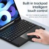 choetech bh 013 wireless keyboard for ipad pro 10.2 inch CHOETECH Wireless Keyboard & Touchpad Case for iPad 10.2