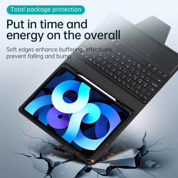 choetech bh 013 wireless keyboard for ipad pro 10.2 inch CHOETECH Wireless Keyboard & Touchpad Case for iPad 10.2