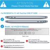 macbook pro 16 inch 2020 release a2141 matte shell case keyboard cover touch bar clear MacBook Pro 16-inch 2020 Hard Shell Case & Keyboard Cover