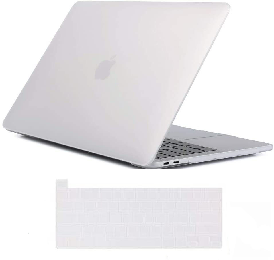 MacBook Pro 13 Inch Hard Shell Case & Keyboard Cover White