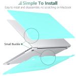 Turquoise Hard Shell Case for 13 MacBook Pro M1 M2