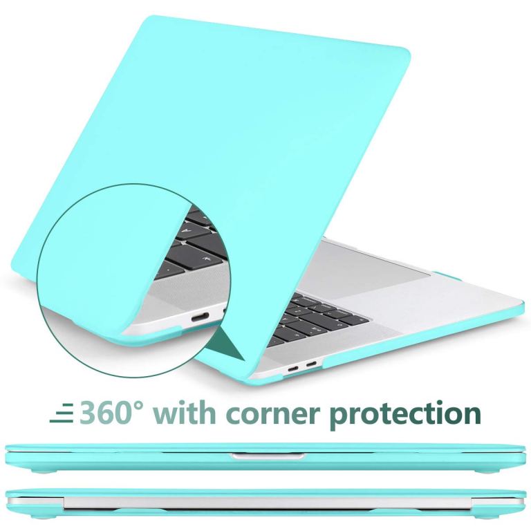 Turquoise Hard Shell Case for 13 MacBook Pro M1 M2