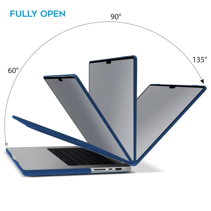 14 MacBook Pro Hardshell Case & Keyboard Cover - Blue