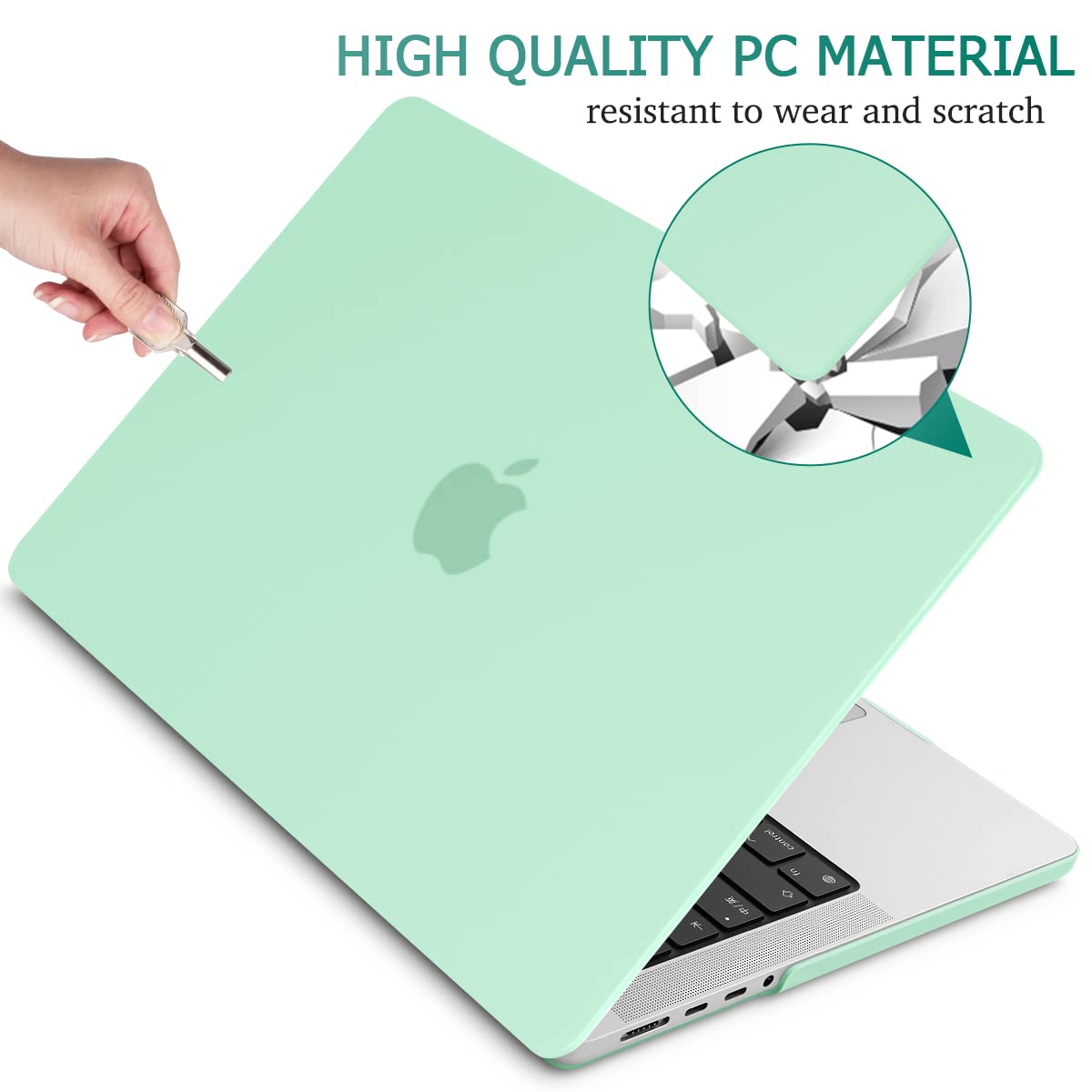 Protect Your MacBook Pro 14 with a Stylish Green Case