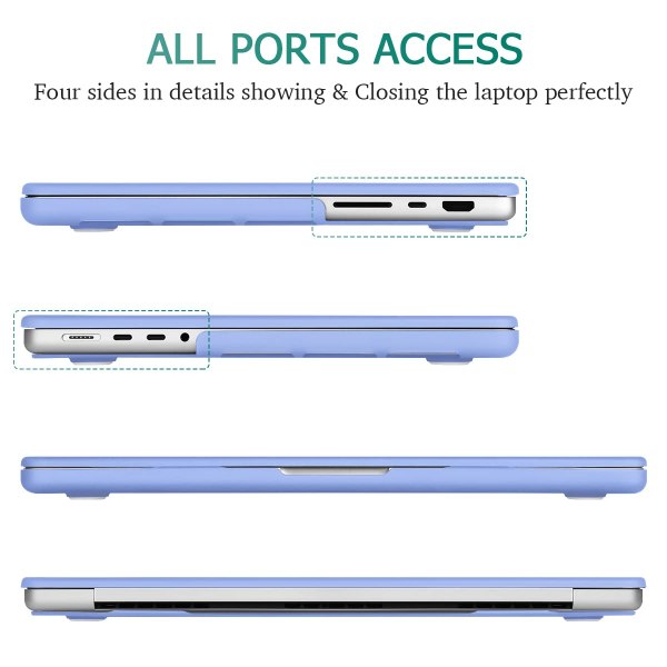 14 MacBook Pro M1 M2 Hardshell Case & Keyboard Cover