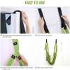 green fitness yoga strap band waist trainer leg door swing adjustable ballet dancer green fitness yoga strap band waist trainer leg door swing adjustable ballet dancer