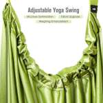 green fitness yoga strap band waist trainer leg door swing adjustable ballet dancer