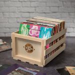 crosley record storage crate crosley record storage crate