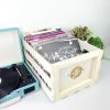 crosley record storage crate crosley record storage crate