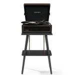 v398 criw8017bst bk4 202504101336 00.jpg Crosley turntable with vinyl record on stand.
