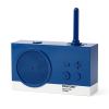 lexon thykho 3 fm radio & bluetooth speaker pantone classic blue Pantone Classic Blue retro radio with antenna.