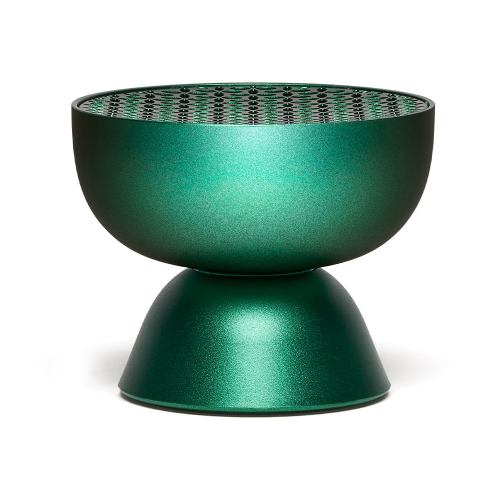 v398 ld la131dg1 202507041115 00.jpg Green metallic incense burner with perforated design