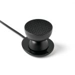 lexon tamo infinitely pairable bluetooth speaker black Round black portable speaker with cord