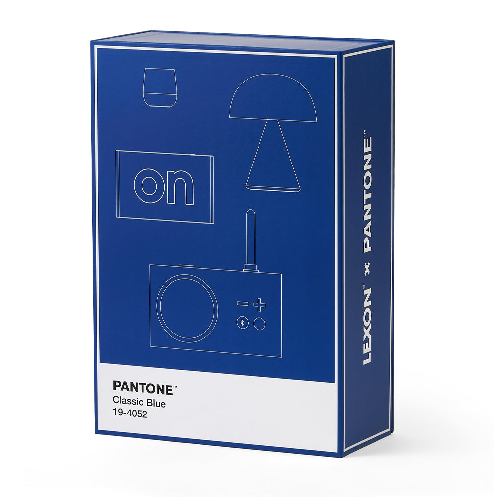Pantone Classic Blue product packaging design
