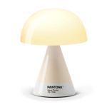 Pantone mushroom-shaped lamp, Sand Dollar colour.
