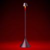 lexon steli bell infinitely pairable table lamp pink Elegant red modern lamp with conical base