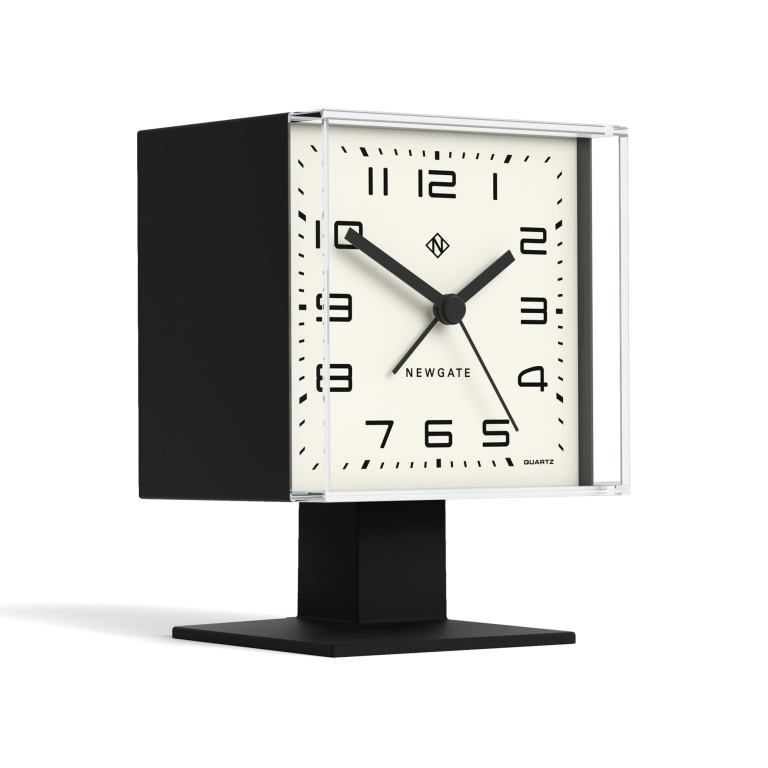newgate victor alarm clock black newgate victor alarm clock black