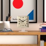 newgate victor alarm clock pebble white newgate victor alarm clock pebble white