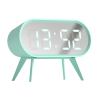 newgate space hotel cyborg led alarm clock blue