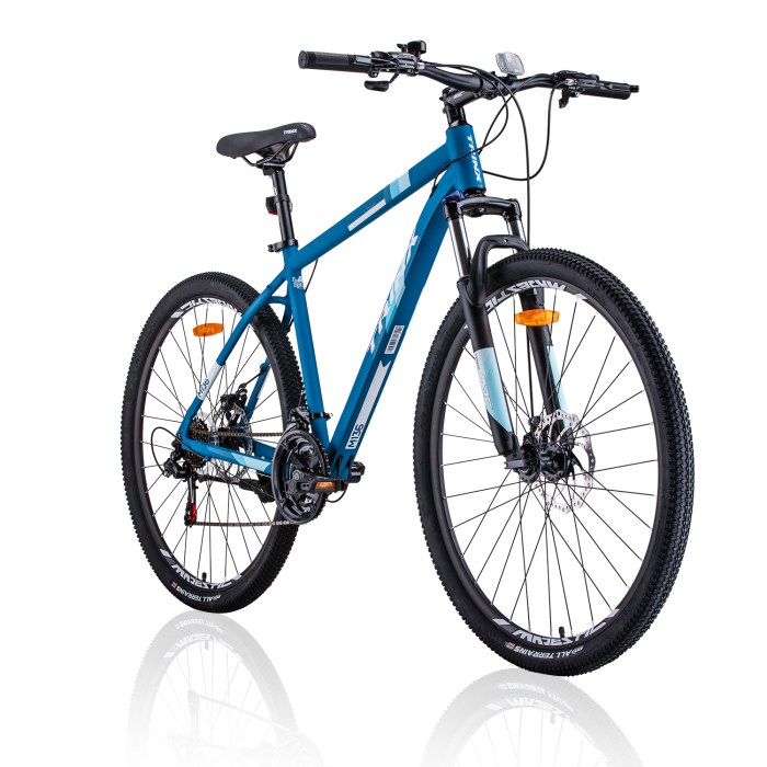 trinx m136 pro 29er 21 speed mountain bike mtb 29 wheel blue/white Trinx M136 Pro 29er Mountain Bike - 21 Speed MTB Blue/White