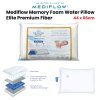 mediflow elite premium fiber memory foam water pillow 44 x 66 cm Mediflow memory foam water pillow 44x66cm.