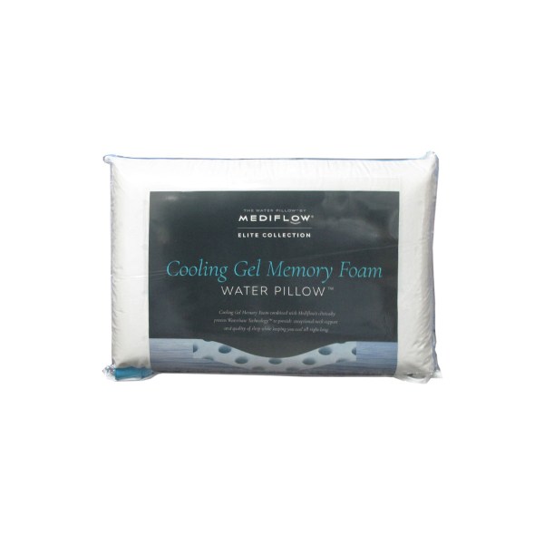v442 abr pillow elitewatergelfoam white st 202505071222 00.jpg Cooling gel memory foam water pillow packaging.