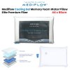 Mediflow cooling gel memory foam water pillow.