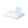 Cooling gel foam pillow with breathable holes