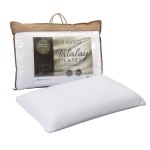 Talalay latex pillow with packaging.