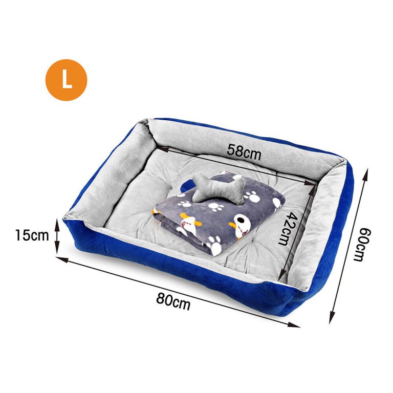 vaka navy dog bed pet cat calming floor mat sleeping cave washable extra large 29701 vaka navy dog bed pet cat calming floor mat sleeping cave washable extra large 29701