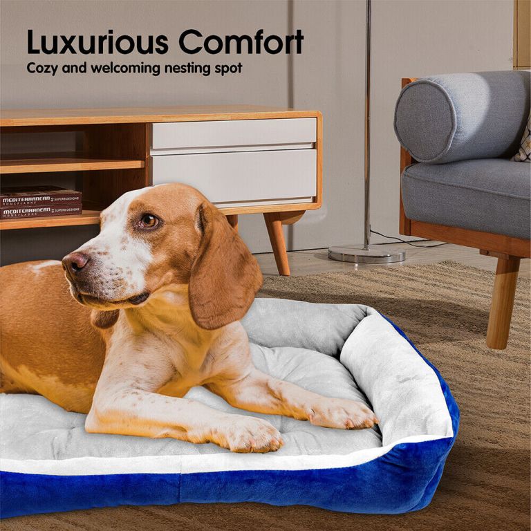vaka navy dog bed pet cat calming floor mat sleeping cave washable extra large 29703 vaka navy dog bed pet cat calming floor mat sleeping cave washable extra large 29703