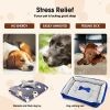vaka navy dog bed pet cat calming floor mat sleeping cave washable extra large 29703 vaka navy dog bed pet cat calming floor mat sleeping cave washable extra large 29703