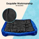 vaka navy dog bed pet cat calming floor mat sleeping cave washable extra large 29703 vaka navy dog bed pet cat calming floor mat sleeping cave washable extra large 29703