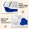 vaka navy dog bed pet cat calming floor mat sleeping cave washable extra large 29703 vaka navy dog bed pet cat calming floor mat sleeping cave washable extra large 29703