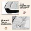 vaka navy dog bed pet cat calming floor mat sleeping cave washable extra large 29704 vaka navy dog bed pet cat calming floor mat sleeping cave washable extra large 29704