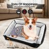vaka navy dog bed pet cat calming floor mat sleeping cave washable extra large 29705 vaka navy dog bed pet cat calming floor mat sleeping cave washable extra large 29705