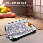 vaka navy dog bed pet cat calming floor mat sleeping cave washable extra large 29706 vaka navy dog bed pet cat calming floor mat sleeping cave washable extra large 29706