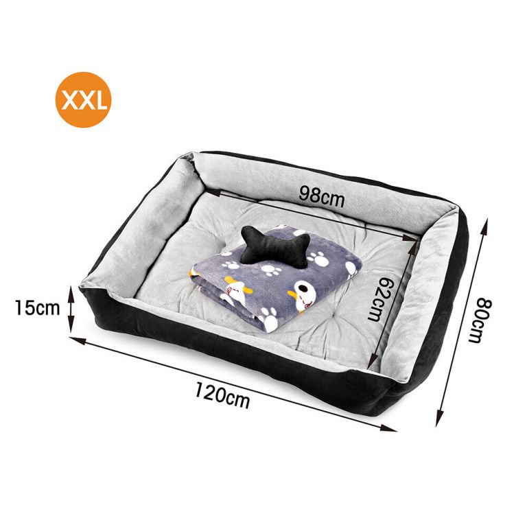 vaka navy dog bed pet cat calming floor mat sleeping cave washable extra large 29706 vaka navy dog bed pet cat calming floor mat sleeping cave washable extra large 29706