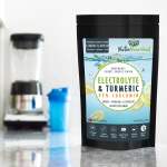 NutraNourished lemon electrolyte sports drink powder.