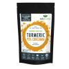 good gut health and faster recovery with fossil shell flour, curcumin, and electrolyte powder Premium turmeric powder, 95% curcumin, dietary supplement.