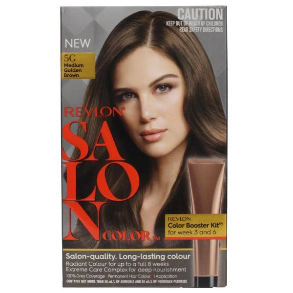 revlon salon hair color 5g medium golden brown revlon salon hair color 5g medium golden brown