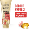 3x pantene 400ml 3 minute miracle colour w oxiblock intensive conditioner Pantene Colour Protect conditioner, 400ml bottle.