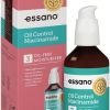 essano niacinamide oil control face moisturiser 75ml Essano oil control niacinamide moisturiser bottle and box.