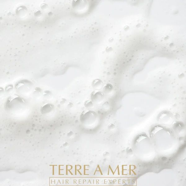 12pc set terre a mer pure hydration amino acid/argan oil shampoo & conditioner 60ml travel size Foamy texture with company logo, TERRE A MER.