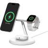 Wireless charger for smartphone, smartwatch, and earbuds