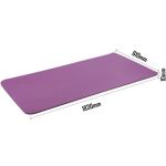 Purple exercise mat dimensions, 1830x610x10mm.
