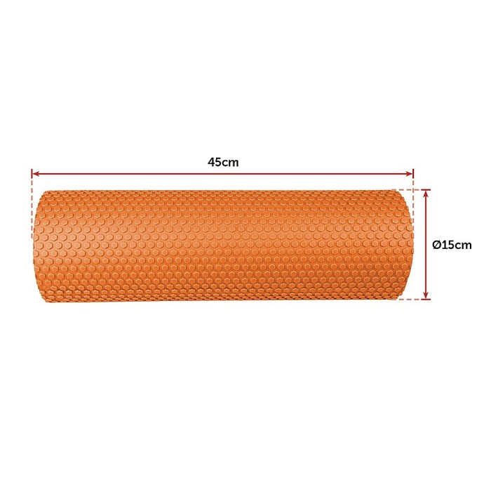 45 x 15cm physio yoga pilates foam roller 45 x 15cm physio yoga pilates foam roller