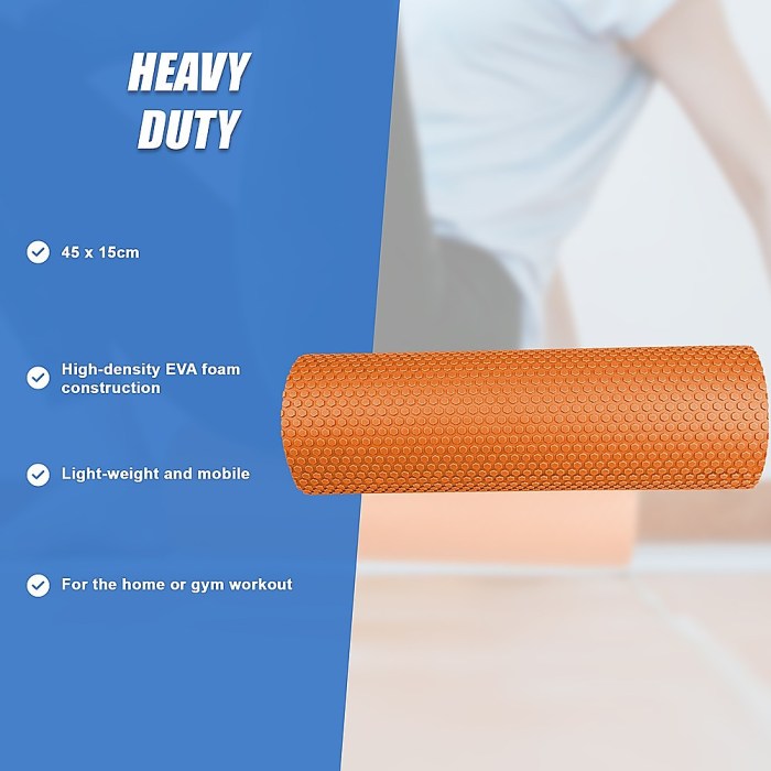 45 x 15cm physio yoga pilates foam roller 45 x 15cm physio yoga pilates foam roller